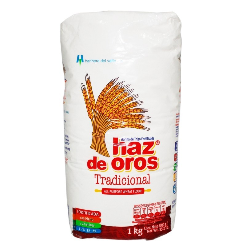Harina De Trigo Haz De Oros Tradx1000g