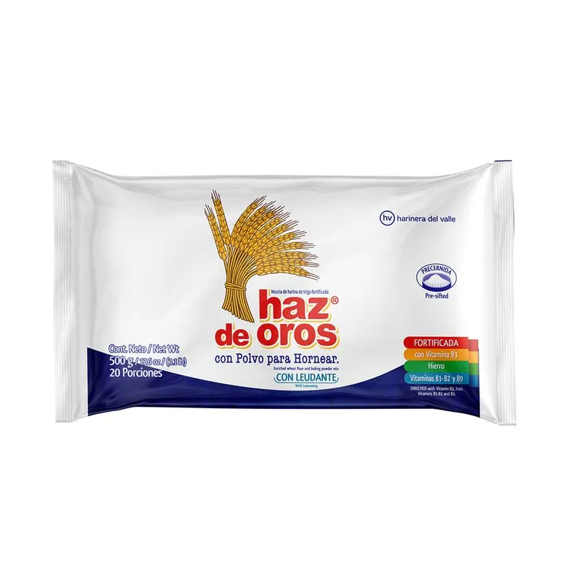 Harina De Trigo Haz De Oros C-polvo X500g