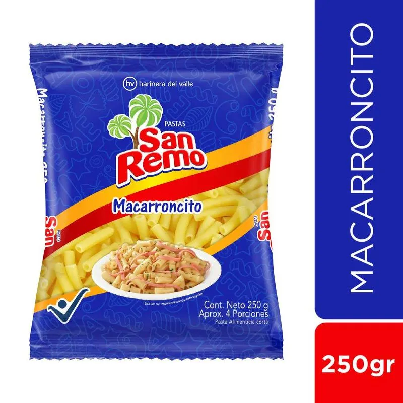 Macarroncito Pasta San Remox250g
