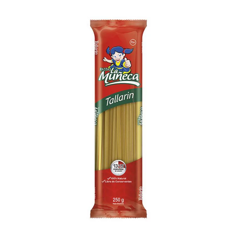 Tallarin Pasta La Munecax250g