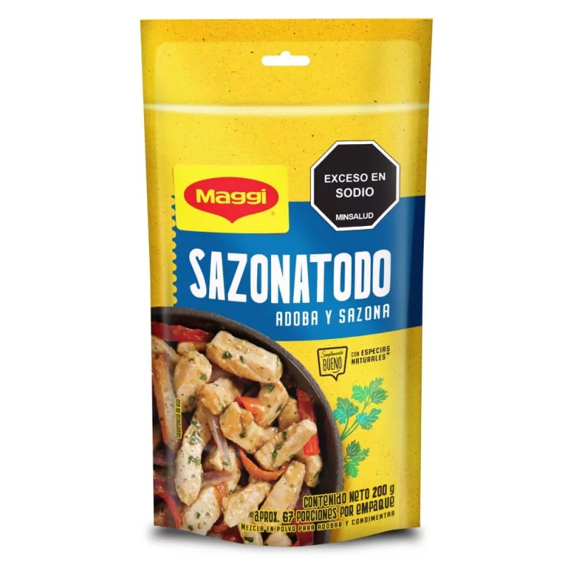 Condimento Sazonatodo Maggi X200g