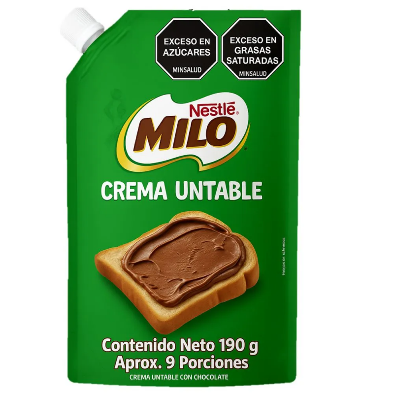 Crema Untable Milox190g