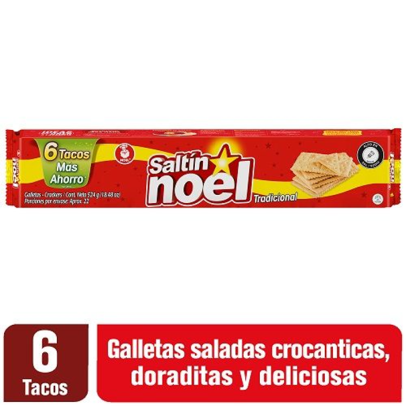 Galleta Saltin Noelx524gx6tac Trad