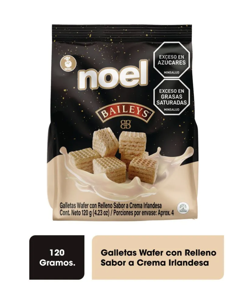 Galleta Wafercubitos Baileys Noel X120gr
