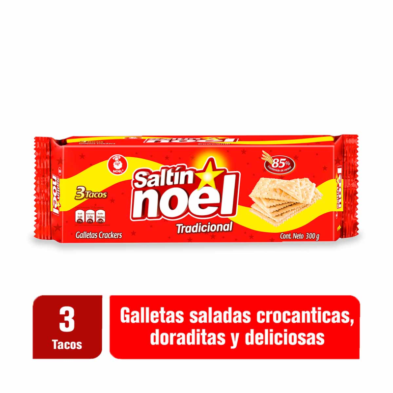Galleta Saltin X300gr 3tc