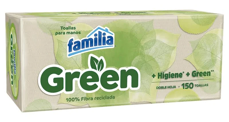 Toalla Manos Green Familiax150u