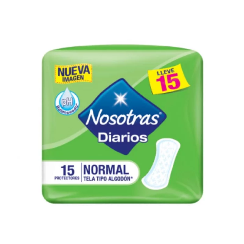 Protectores Nosotrasx15und Normal T-algodon