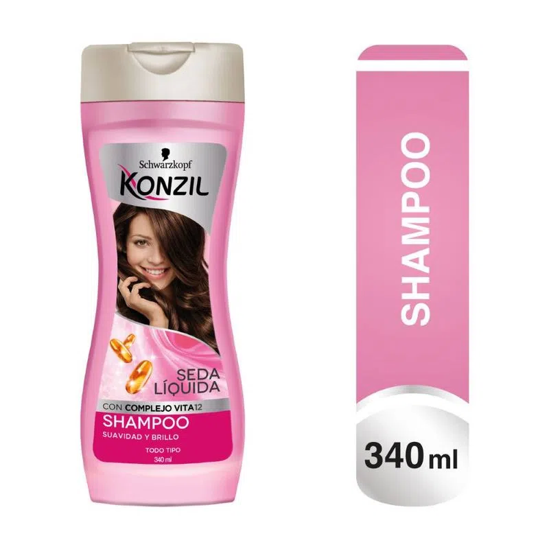 Shampoo Konzilx340ml Seda Liq Vit 12