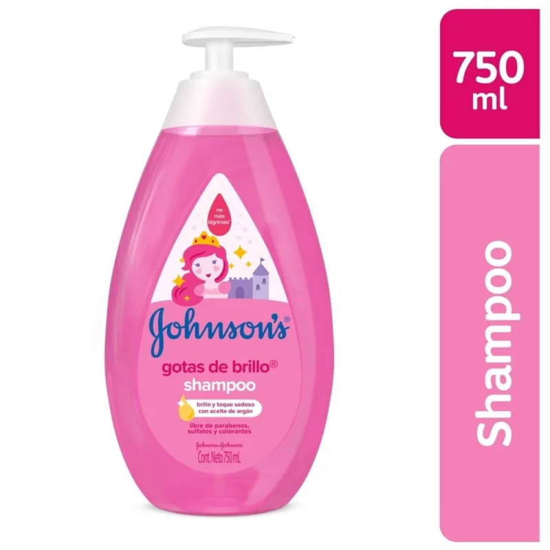 Shampoo J&jx750ml Baby Gotas De Brillo