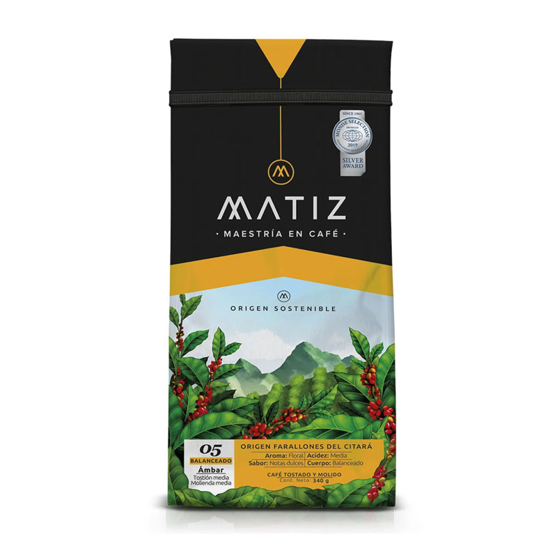 Cafe Matiz Ambar Molido X340g