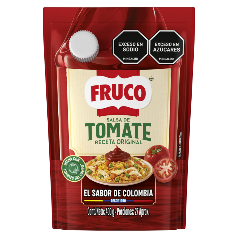 Salsa Tte Frucox400g Ketchup D-p