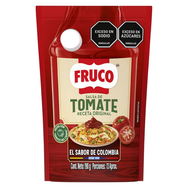 Salsa Tte Frucox190g D-p
