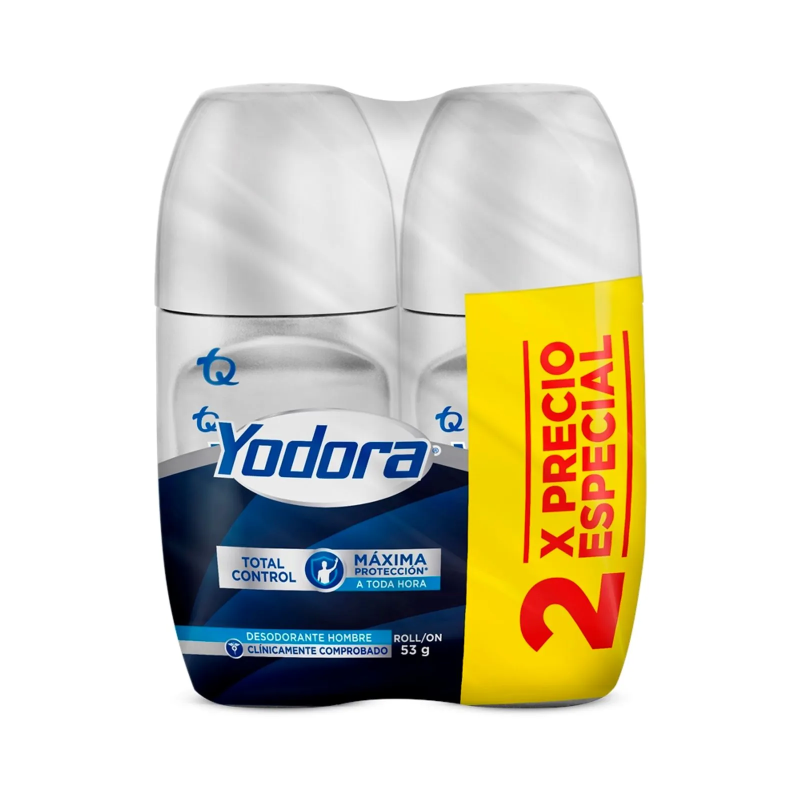 Desodorante Yodorax53gx2und R-o Total Control