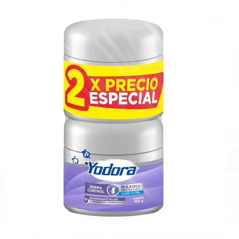 Desodorante Yodorax2undx100g Cr.atp Derma Ctrol