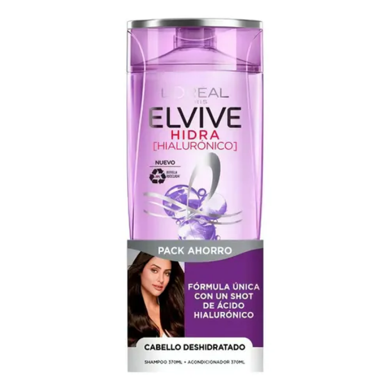Pack Hidra Hialuronico Elvivexsh Aco 350ml