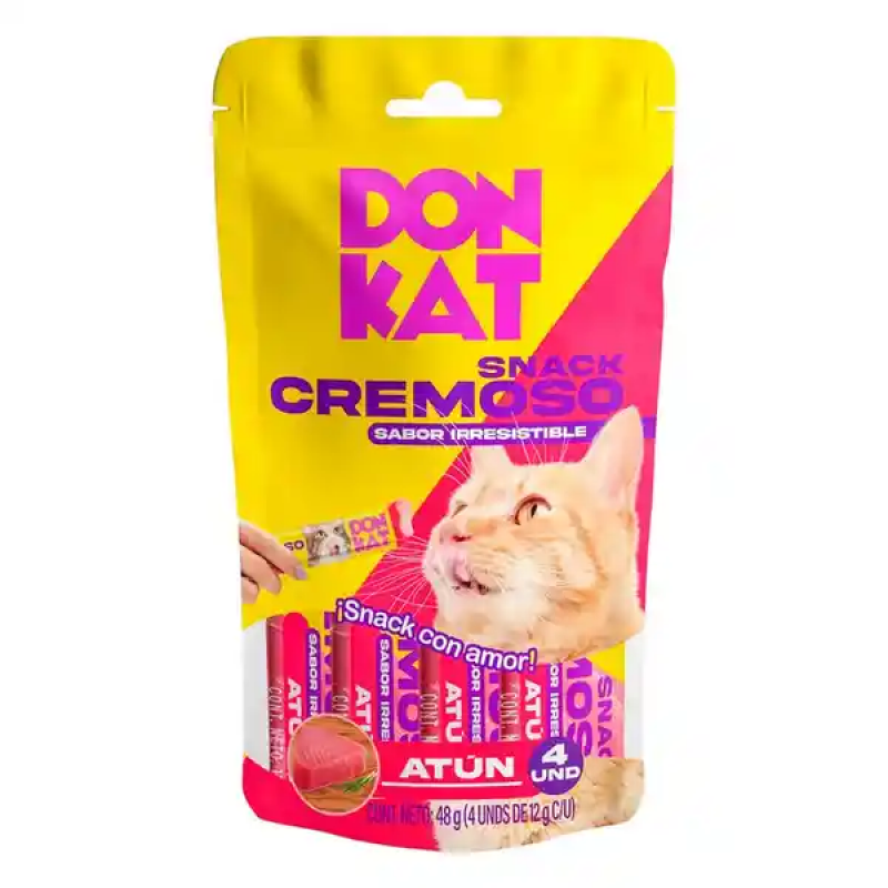 Snack Cremoso Atun Donkatxx6sob