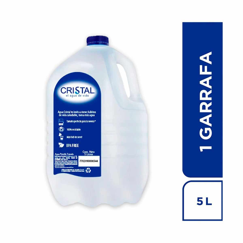 Agua Cristal Gar X5l