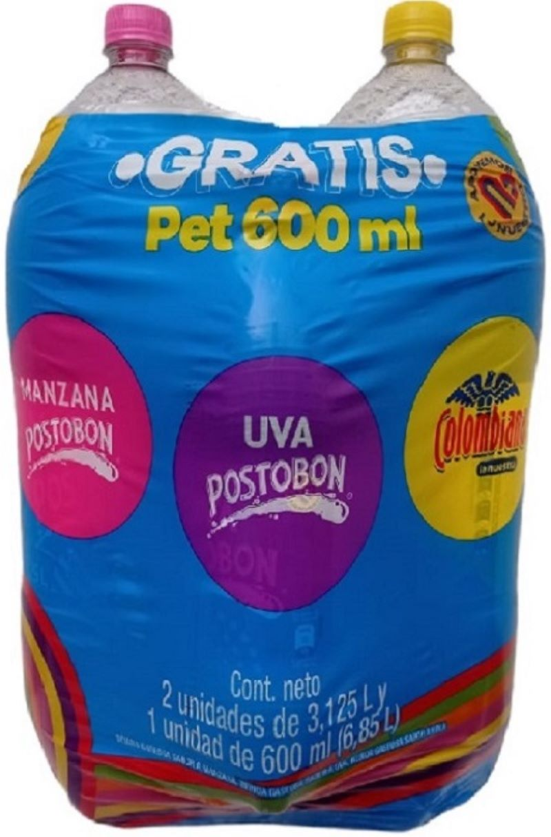 Gaseosa Postobonx3,125mlx2und Gts Liq