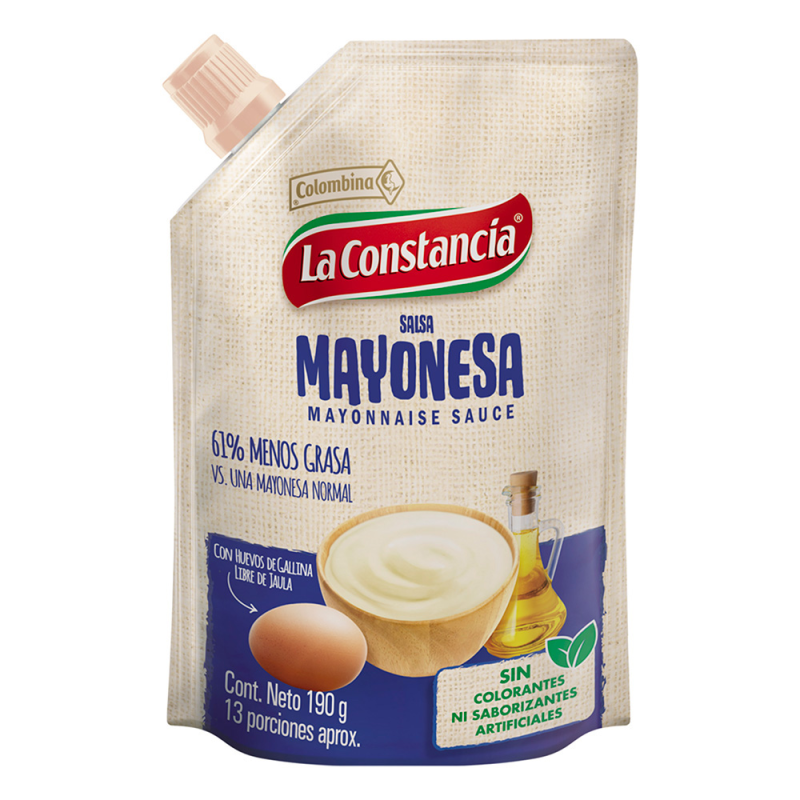 Salsa La Constanciax190g Mayonesa