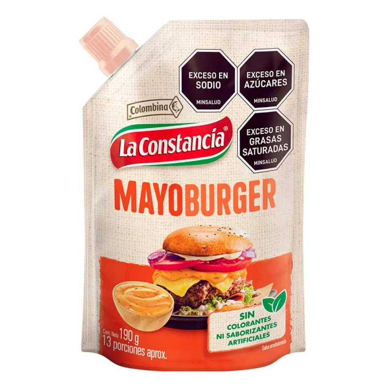 Salsa Mayoburger La Constx190g