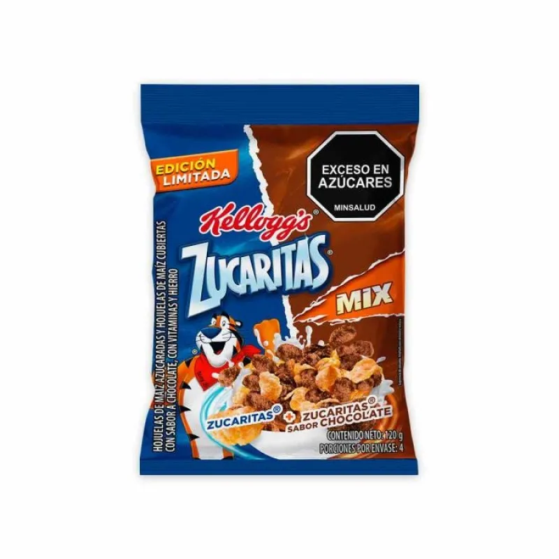 Cereal Zucarita Mix Bolsa Kellogsx120g
