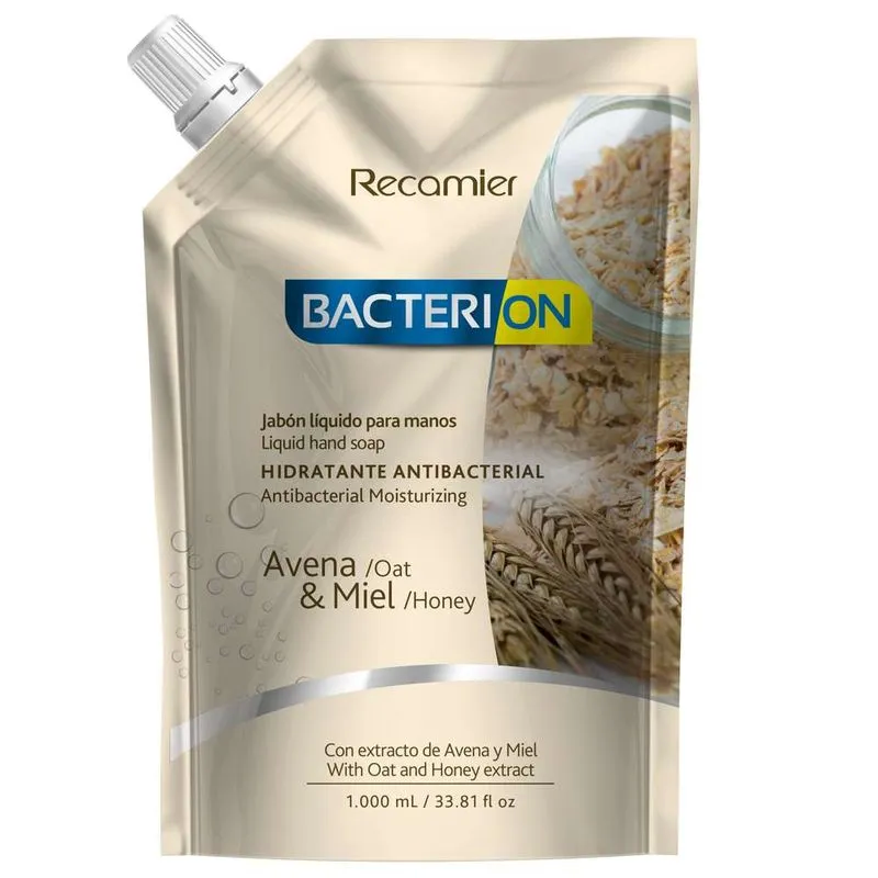 Jabon Liq Bacterionx1000ml Avena