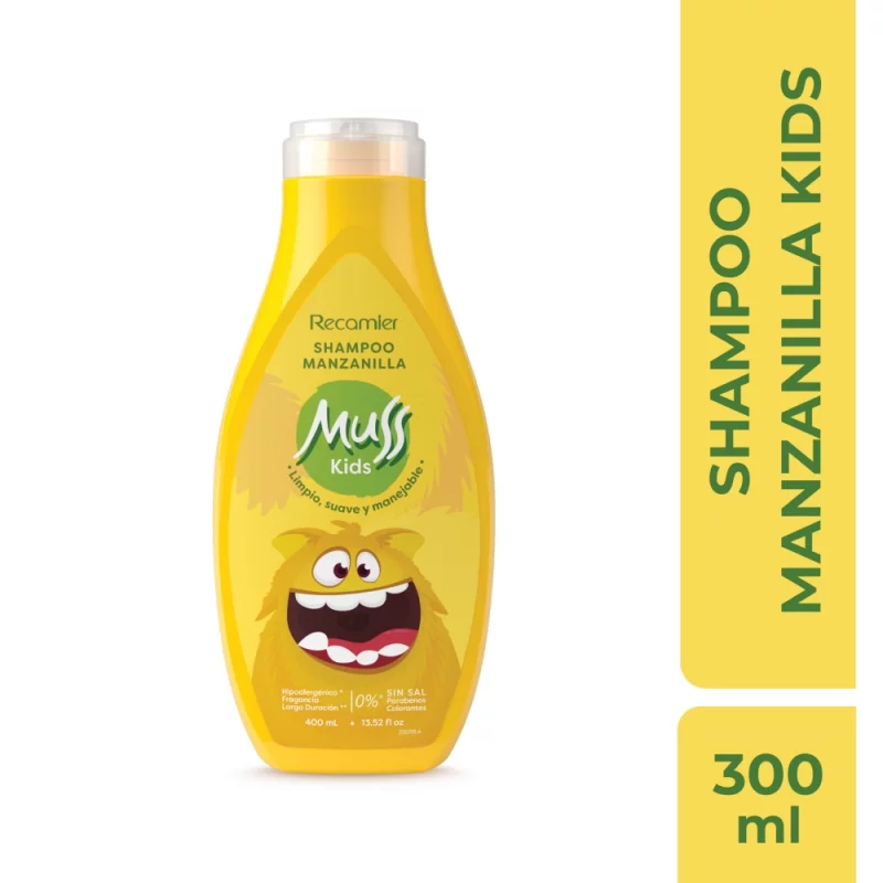 Shampoo Mussx400ml Kids Manzanilla