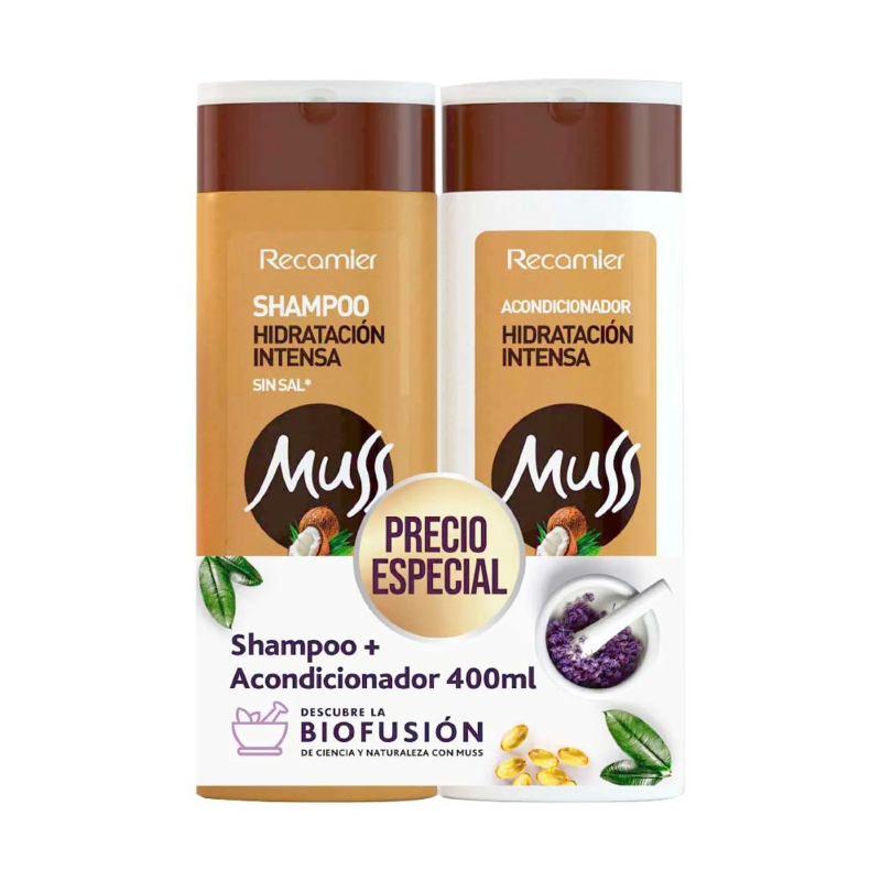 Shampoo Mussx400ml Hidratacion Duo+acx400ml