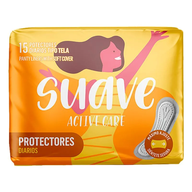 Protectores Suavex15und Diario Suave Sin Alas