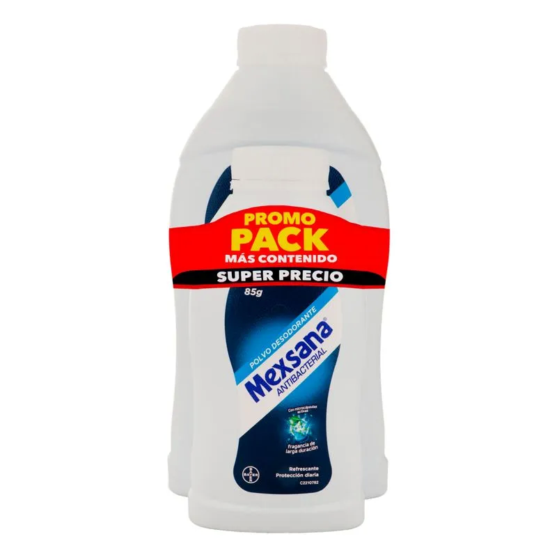 Talco Mexsana 150g+85g Promo Pack