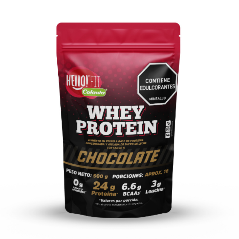Proteina Whey Chocolate Colantax500g