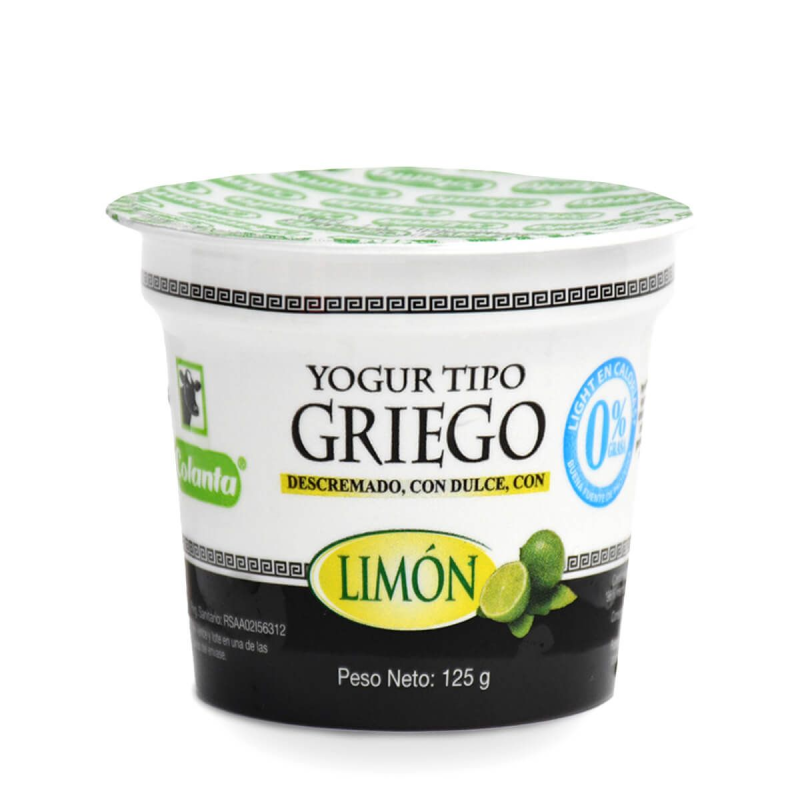 Yogurt Colantax125g Griego Limon