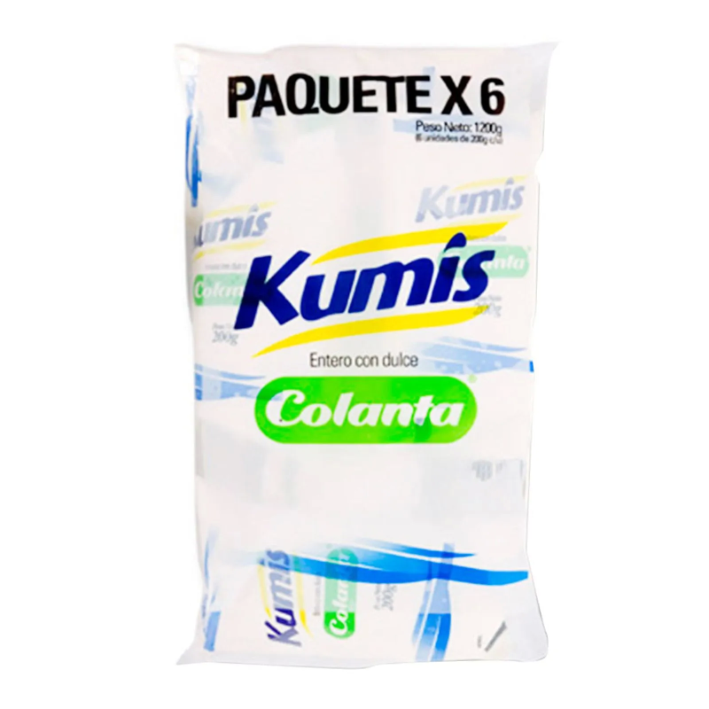 Kumis Colantax200g Bls X 6 Und