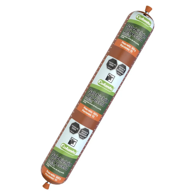 Salchichon Montefriox500g Cervecero