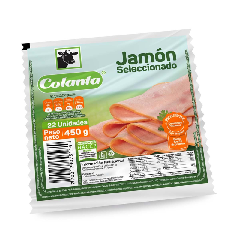 Jamon Colantax450g Seleccionado
