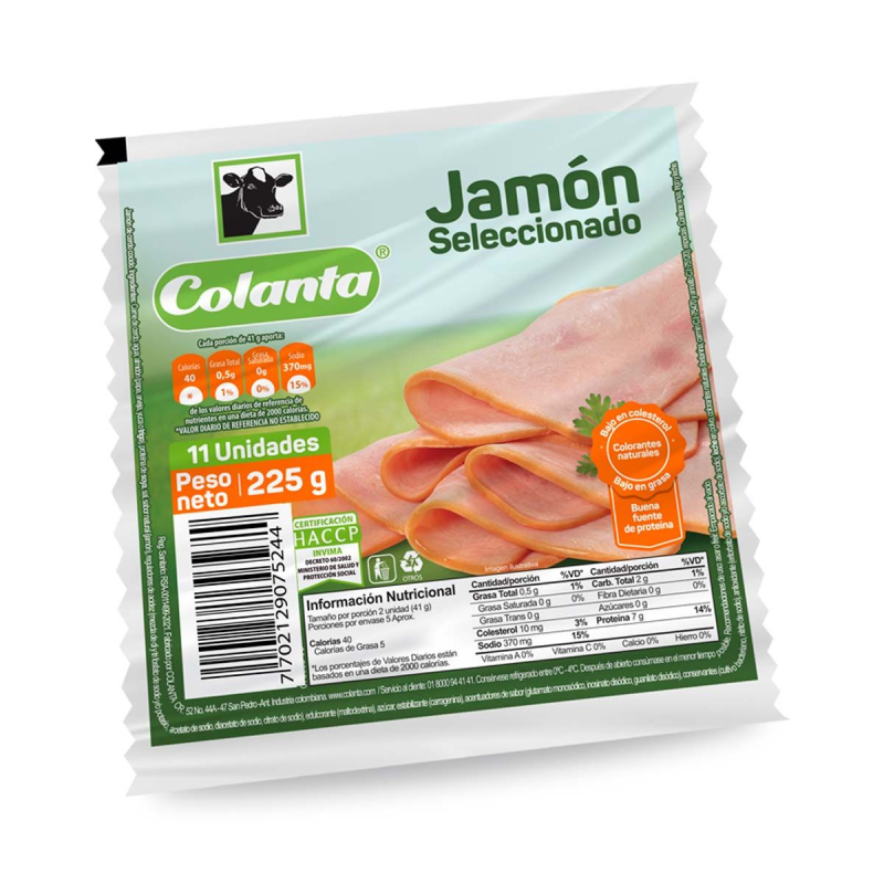 Jamon Colantax225g Seleccionado