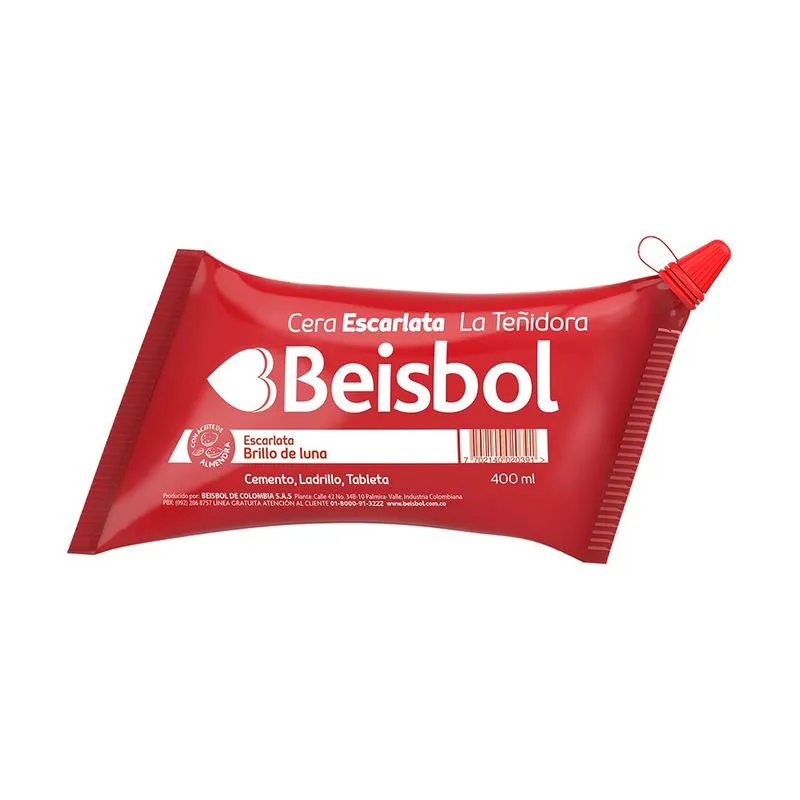 Cera Beisbolx400ml Cojin Escarlata Tenid