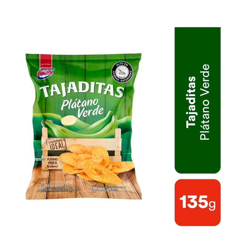 Super Ricasx135g Tajaditas Verdes