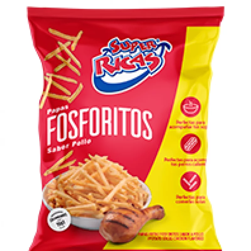Papas Super Ricasx160g Fosforito Pollo