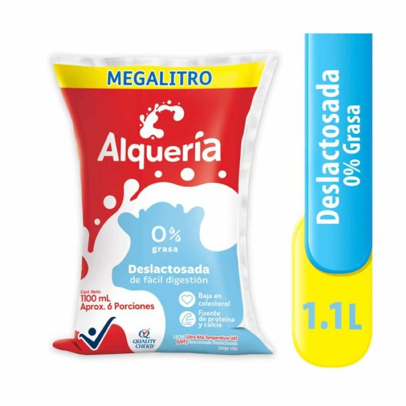 Leche Alqueria Descrem Deslact X1100ml