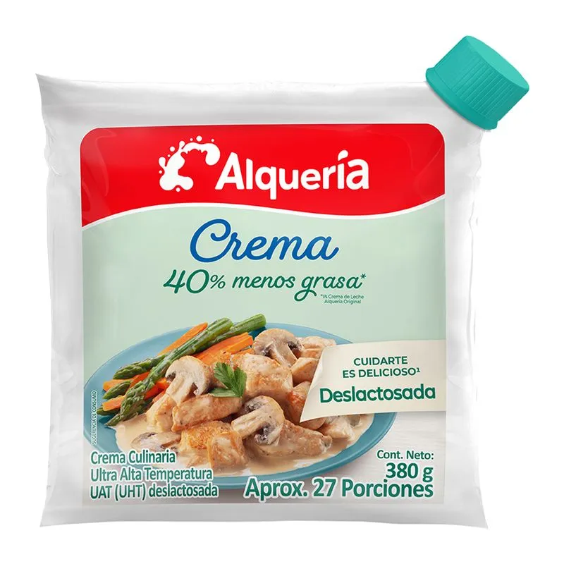 Crema 40 Menos Grasa Alqueriax380g
