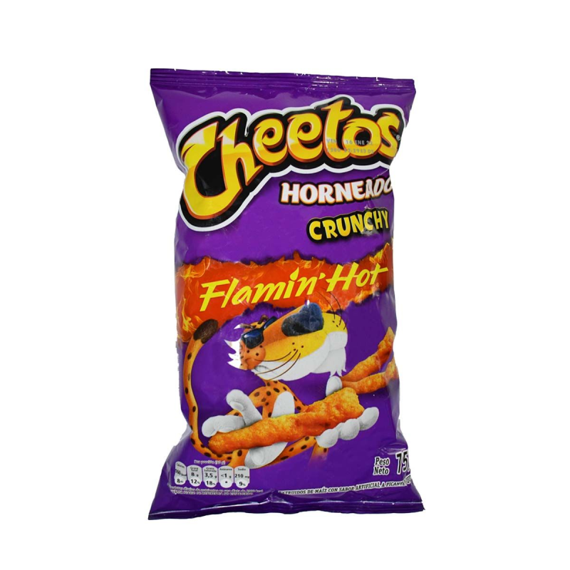 Pasabocas Cheetos Flaming Hot X75g