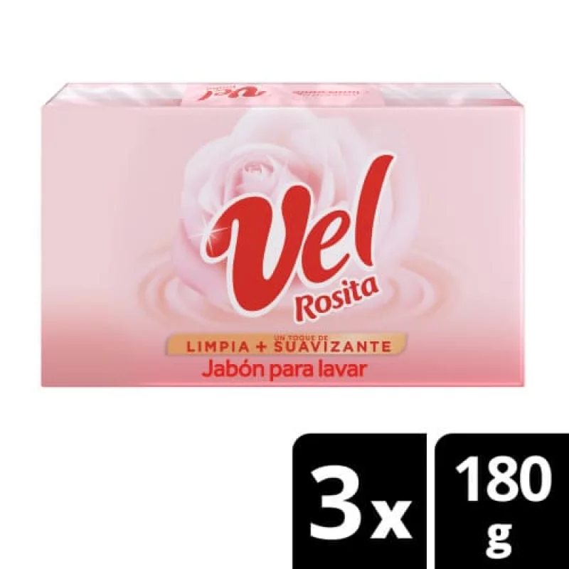 Jabon Vel Rosita 3undx180g