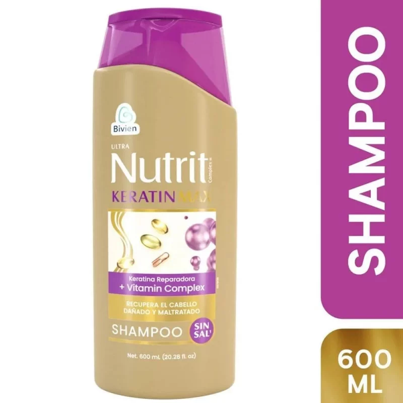 Shampoo Nutritx600ml Keratinmax