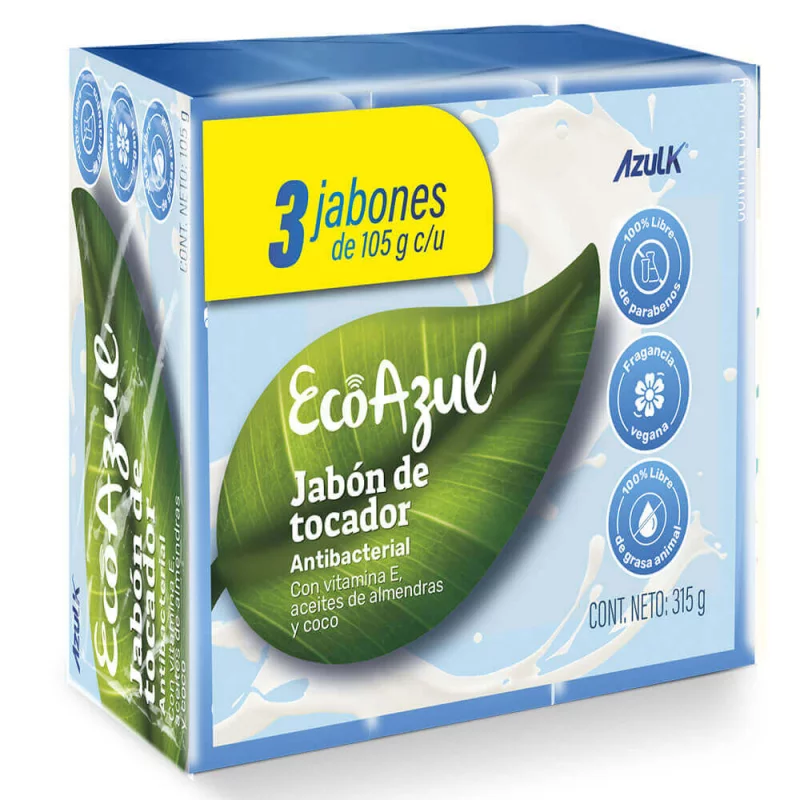 Jabon Ecoazulx105gx3und Toc