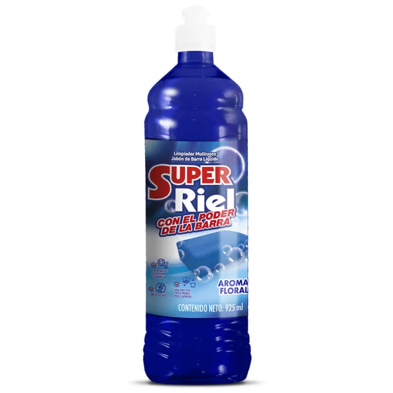 Jabon Liq Super Rielx925ml Poder Barra