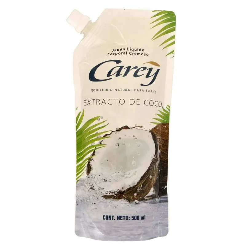 Jabon Careyx500ml Liquido Coco Doy Pack