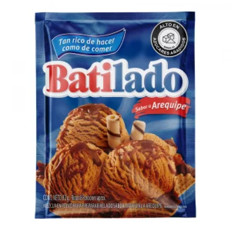 Mezcla Batiladox82g Helado Arequipe