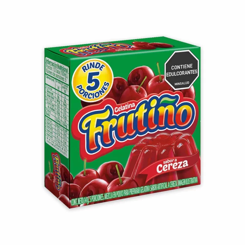 Gelatina Frutino 14 Gr Cereza N.