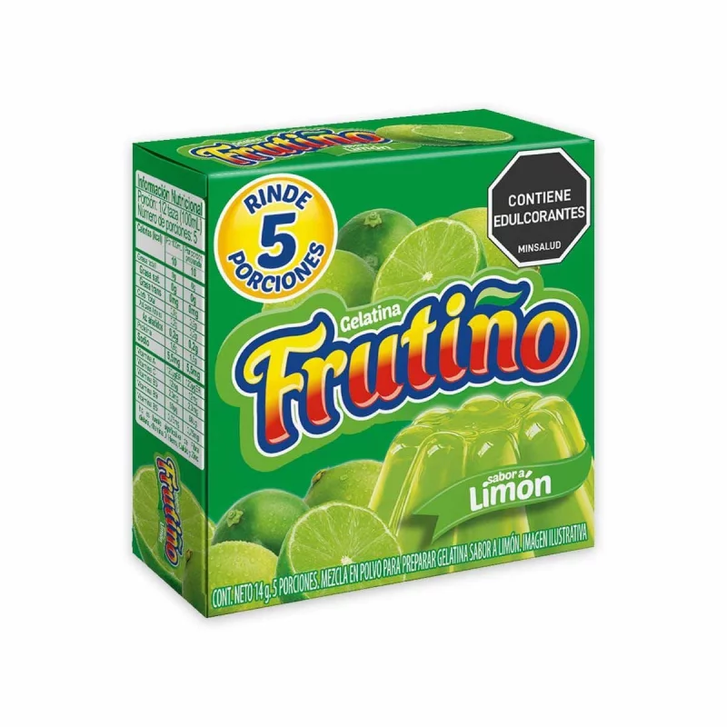 Gelatina Frutino 14 Gr Limon N.